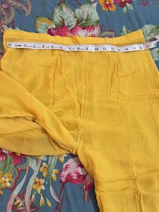 Yellow Embroidered Salwar Kameez