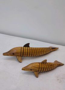 Wooden Fish Set