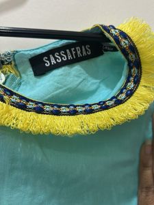 Elegant Blue Ethnic Dress