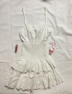 Ruffle Backless Dress