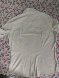 Unique Ivory Button-Down Shirt