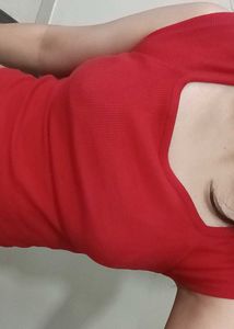 Halp Sleeve Trendy Women Crop Top