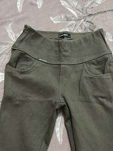 Olive Green Jeggings