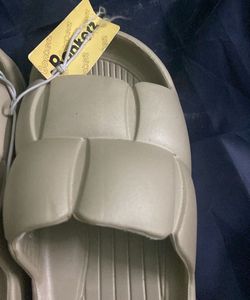Comfy Beige Slides