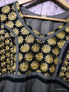Anarkali Pattern Top For Women Clothing