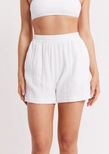 100 % Cotton Crinkle Double Gauze Shorts