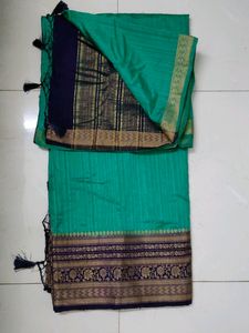 Beautiful Jute Blend Saree