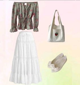 Floral Korean Top
