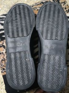 Black Slip-on Casual Shoes