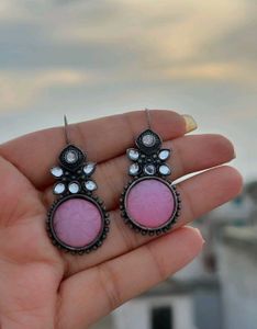Red Stone Earrings