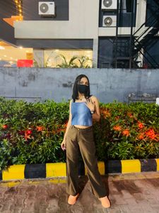 Denim Crop Top