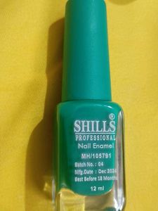 Sea Green Nail Paint By Shills Professional