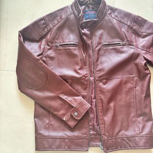 Burgundy Leather Jacket