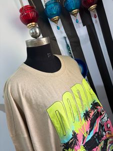 Reason Women Oversized Dropped Shoulder Long Top