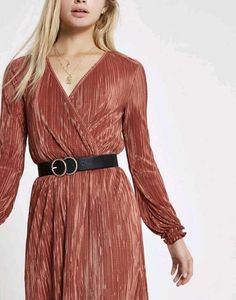 River Island Pleated Midi Dress