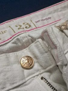 Kate Spade White Denim Jeans - Size 23