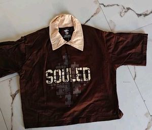 Cool Souled  Graphic T-Shirt (crop)