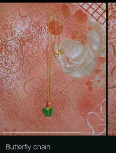 Butterfly Pendant Necklace
