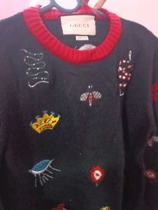 Gucci Embroidered Sweater