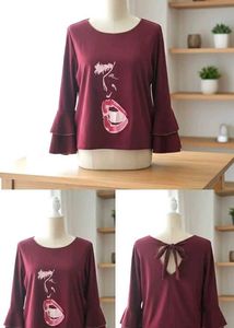 Stylish Bell Sleeve Top