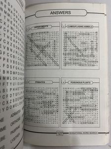 Sensational Word Search Book(Kids)
