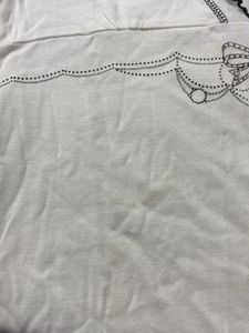 white bow y2k top