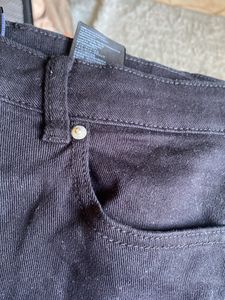 H&m High Waist Black Jeans