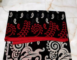 😍🖤New Pretty Black Saree😍🖤
