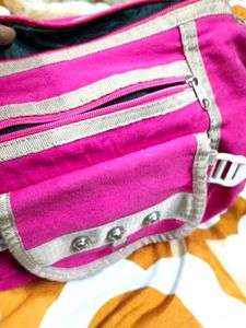 Pink Crossbody Bag