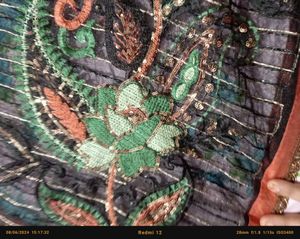 Fancy Net Dupatta With Embroidery Work