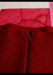 Maroon Mermaid Skirt (Winter)