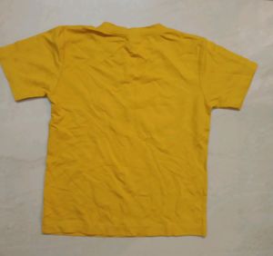 Yellow Tshirt For Kids