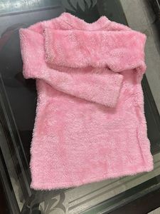 Pink Fur Top For Girls