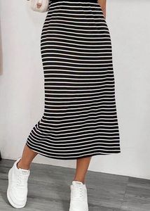 Striped Maxi Skirt