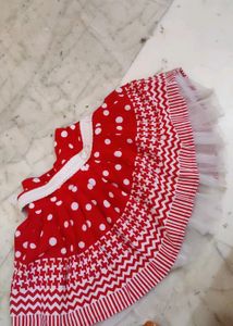 Girls Top And Skirt Set