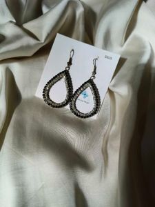 Beaded Hoop Earrings