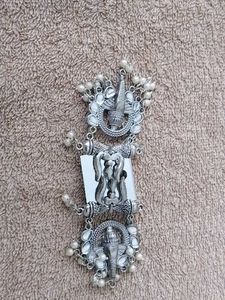 Oxidized Silver Earrings Set