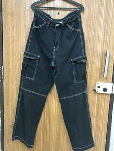 Black Cargo Pants