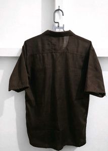 Brown Short Sleeve Shirt
