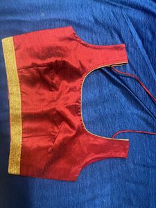 Maroon Readymade Saree Blouse