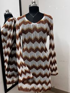 Crochet Backless Dress