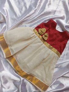 Traditional Kerala Baby Dress