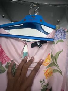 Floral Print Sleeveless Midi Dress