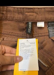 Brown Mini Skirt