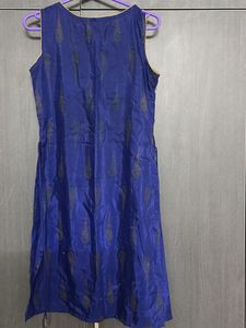 Blue Printed Kurta