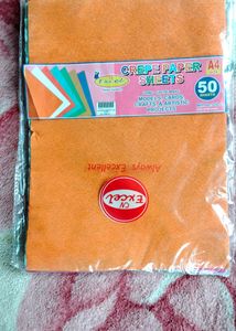 Crape Paper A4 Size