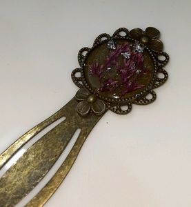 Vintage Resin Bookmark