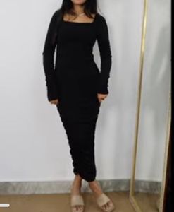 Littlebox Black Bodycon Dress
