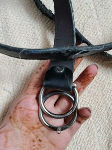 ❗ CLEARANCE ❗Black Double Ring Belt