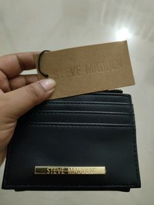 Original Steve Madden Black Leather Wallet
